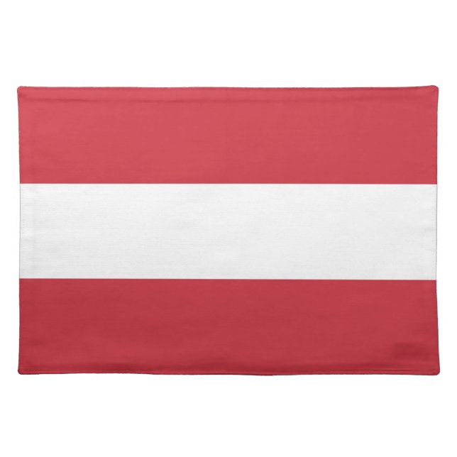 Austria flag cloth placemat (Front)