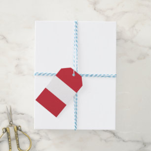 Austria flag gift tags