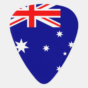 Austria Flag Guitar Pick