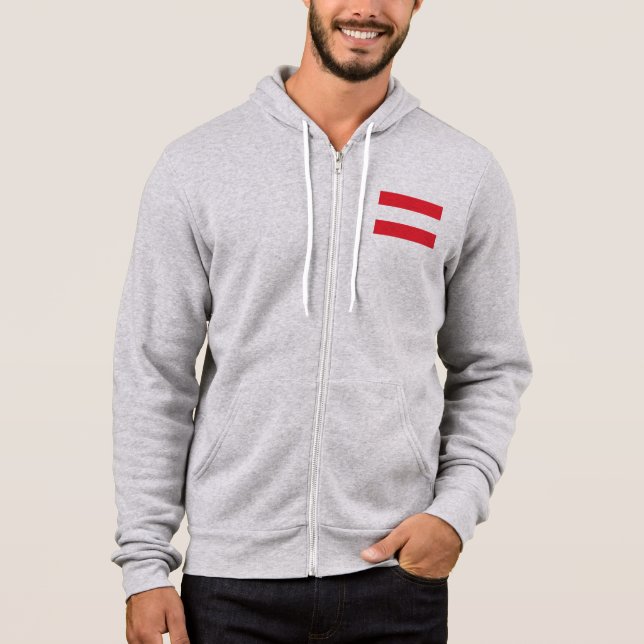 Austria Flag Hoodie (Front)
