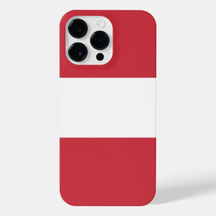 Austria flag iPhone 14 pro max case