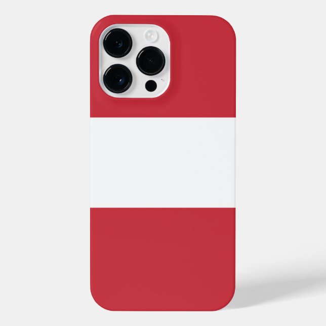 Austria flag iPhone case (Back)