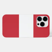 Austria flag iPhone case (Back Horizontal)