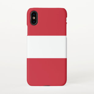 Austria flag iPhone x case