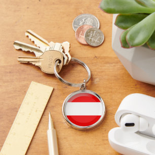 Austria flag keychain