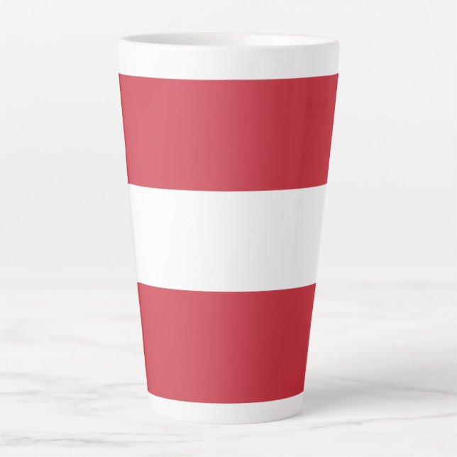 Austria flag latte mug (Front)