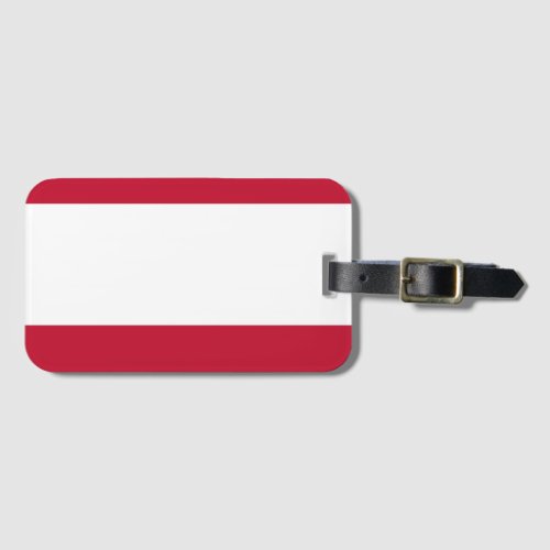 Austria flag luggage tag