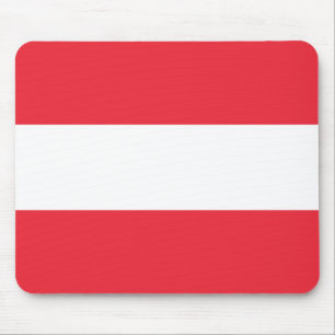 Austria Flag Mouse Pad