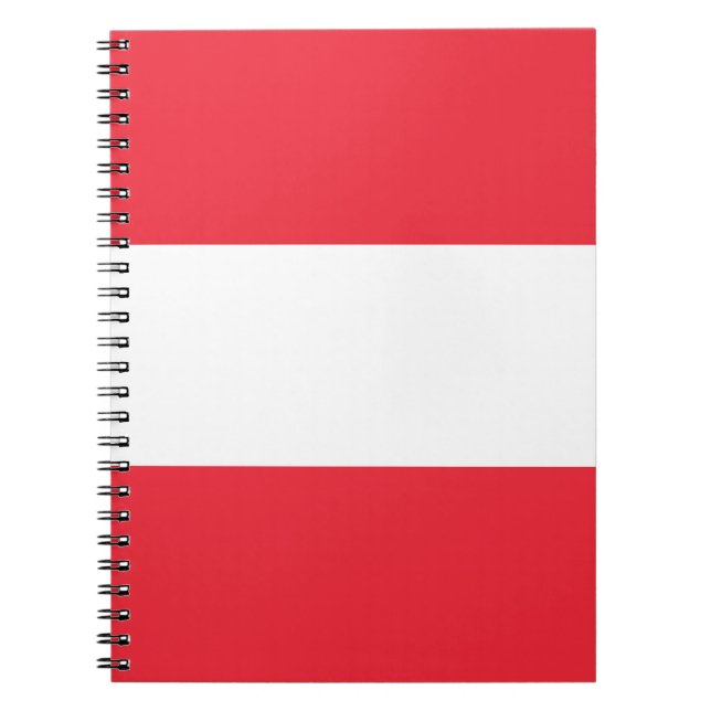 Austria Flag Notebook (Front)