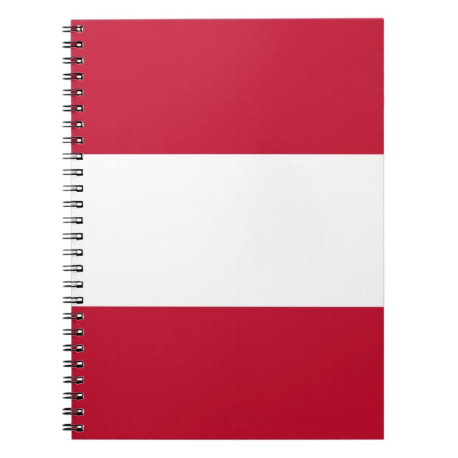 Austria flag notebook (Front)