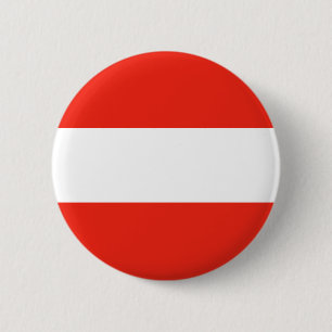 Austria - Flag / Österreich - Flagge Button