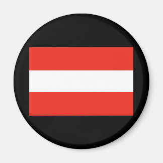 Austria - Flag / Österreich - Flagge Magnet