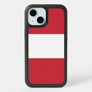 Austria flag iPhone 15 case