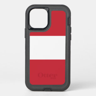 Austria flag OtterBox defender iPhone 12 case