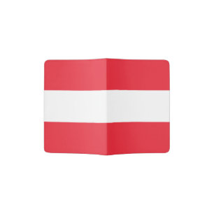 Austria Flag Passport Holder