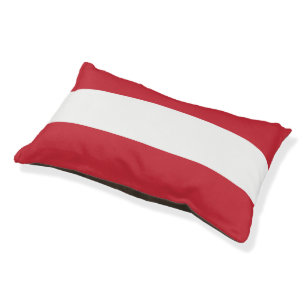 Austria flag pet bed