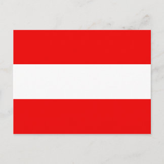 Austria Flag Postcard