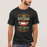 Austria Flag Proud Austrians Men & Women   T-Shirt