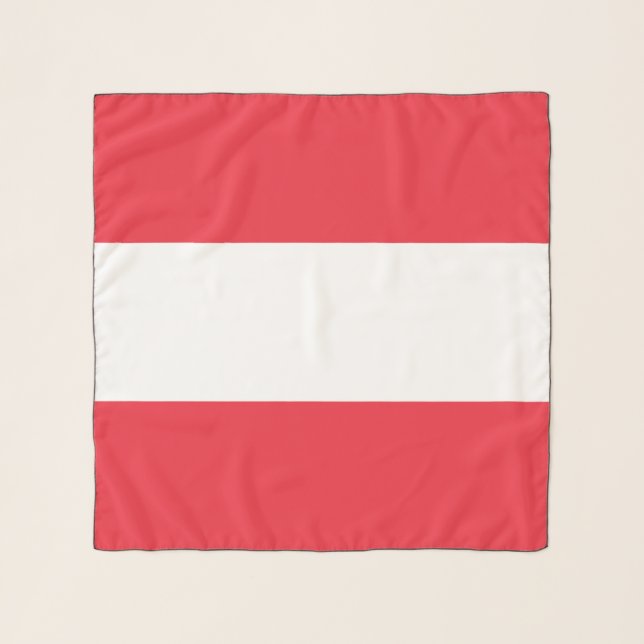 Austria Flag Scarf (Front)