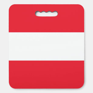Austria Flag Seat Cushion