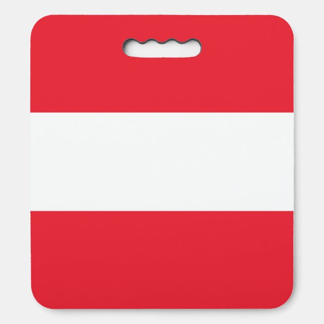 Austria Flag Seat Cushion (Front Vertical)
