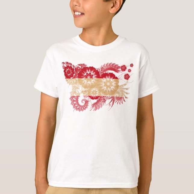 Austria Flag T-Shirt (Front)