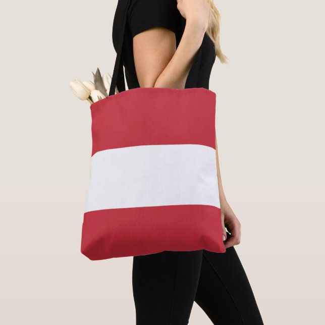 Austria flag tote bag (Close Up)