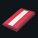 Austria Flag Trifold Wallet<br><div class="desc">Austria Flag</div>