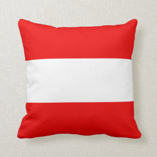 Austria Flag x Flag Pillow