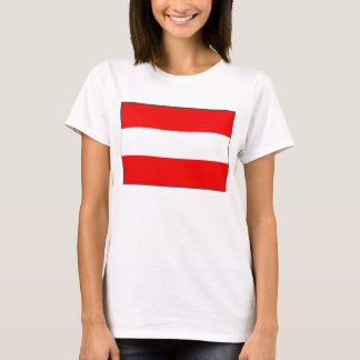 Austria Flag x Map T-Shirt