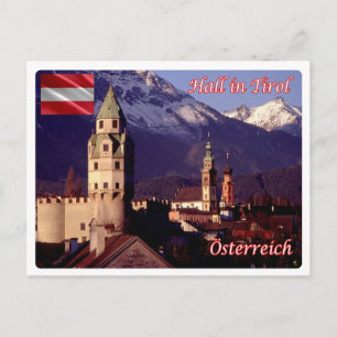 Austria - Hall in Tirol - Postcard