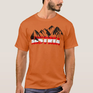 Austria Holiday Climbing Alps Mountains Gift T-Shirt