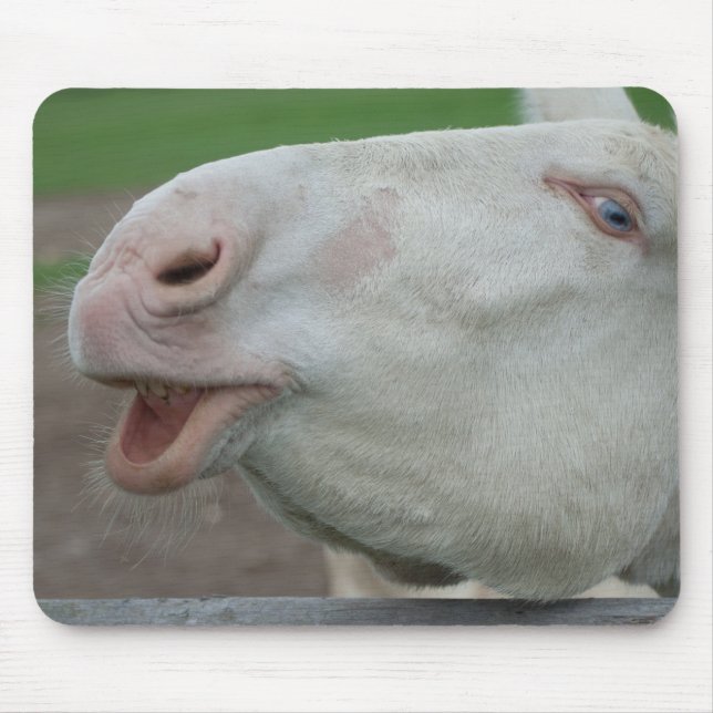 Austria-Hungarian White Donkey Mouse Pad (Front)