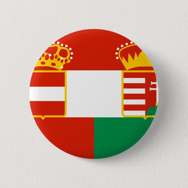 Austria Hungary 1869 1918, Hungary Pinback Button (Front)