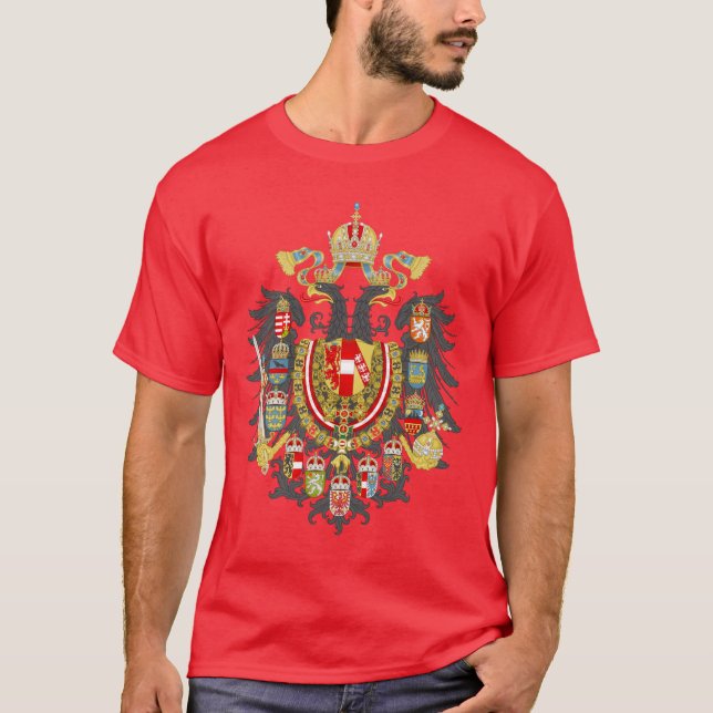 Austria Hungary Coat of Arms T-Shirt (Front)