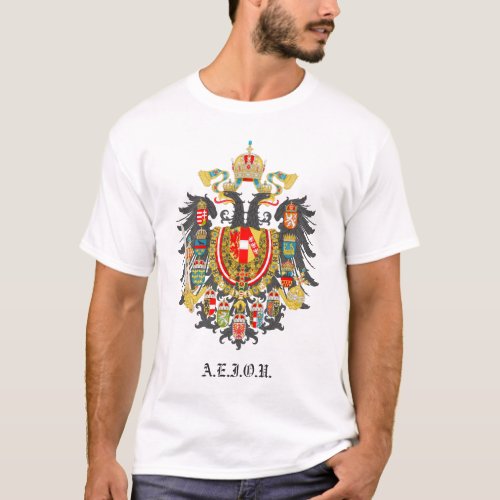 Austria Hungary Empire Coat Of Arms T_Shirt