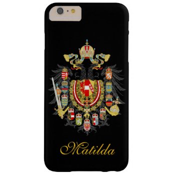 Austria Hungary Personalized Barely There Iphone 6 Plus Case by GrooveMaster at Zazzle