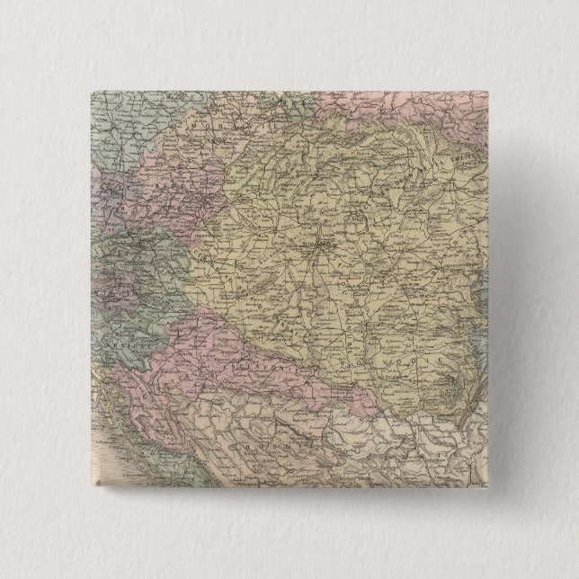Austria Hungary Pinback Button (Front)