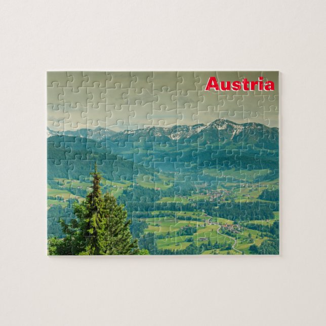 Austria Jigsaw Puzzle (Horizontal)