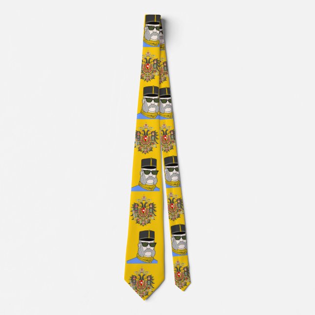 Austria Kaiser Habsburg Franz Joseph Neck Tie (Front)
