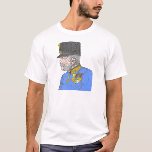 Austria Kaiser Habsburg Franz Joseph T_Shirt