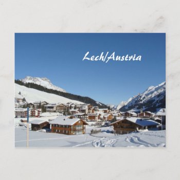 Austria Lech Am Arlberg Vorarlberg Postcard by stdjura at Zazzle