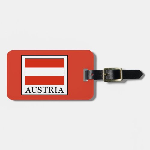 Austria Luggage Tag