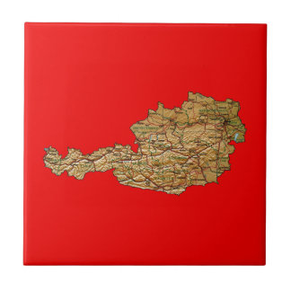 Austria Map Tile