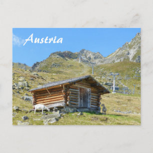 Austria Mountain Scenery Postcard