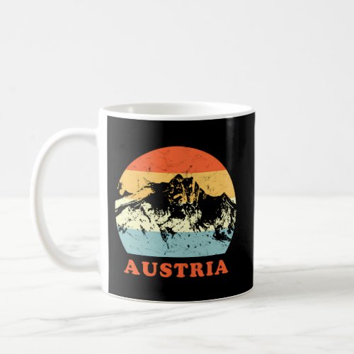 Austria Mountain Vacation Coffee Mug