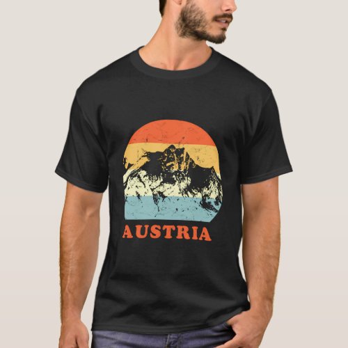 Austria Mountain Vacation T_Shirt