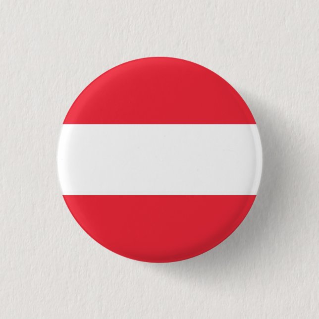 Austria National Flag Button (Front)