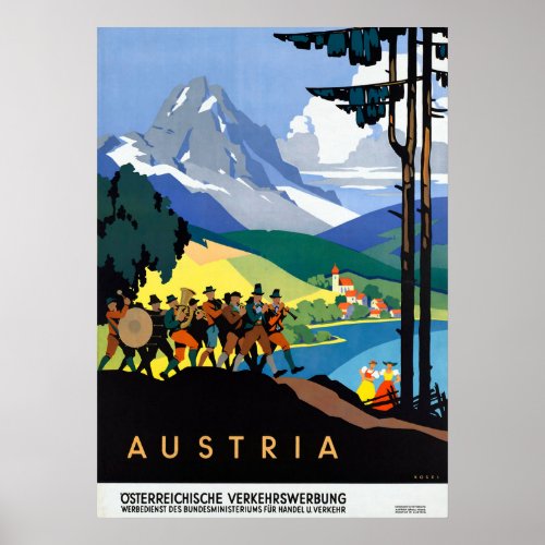 Austria Parade _ Austria Poster