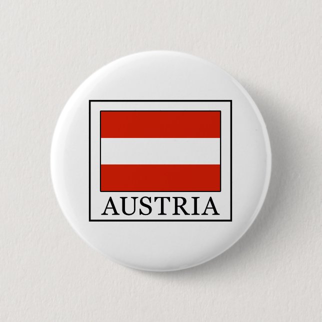Austria Pinback Button (Front)
